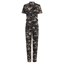 Load image into Gallery viewer, Camo Short Sleeve Jumpsuit
