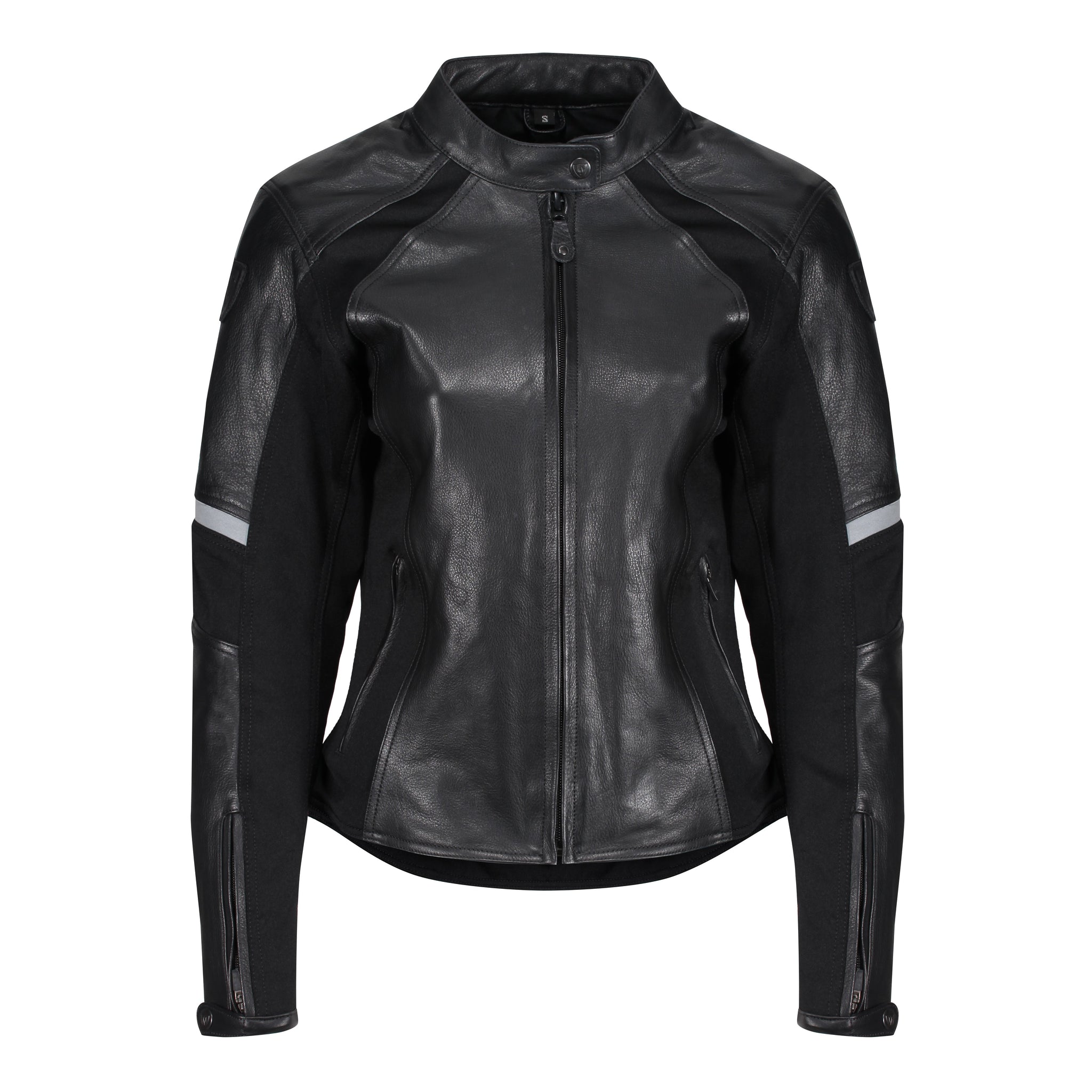 Fiona Black Leather Jacket – Motobull